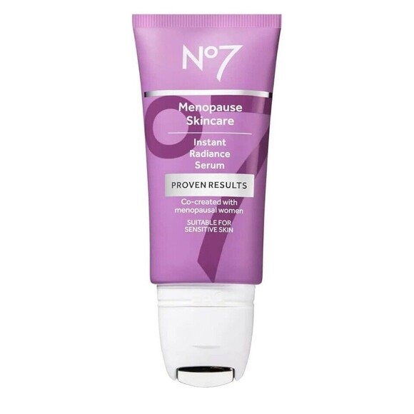 No7 Menopause Skincare Instant Radiance Serum 30ml/1fl.oz. New In Box‎ - Picture 1 of 11